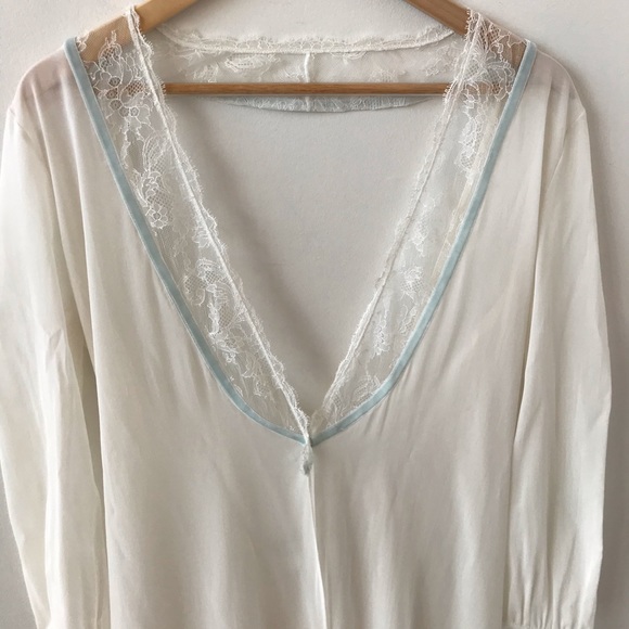 NWT La Perla Hampton Court white robe - Picture 11 of 16